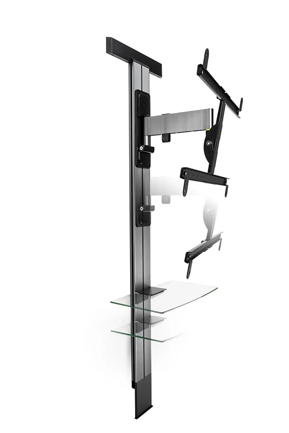 Erard Support TV inclinable et orientable Exostand 600 pour écran 50" à 85"