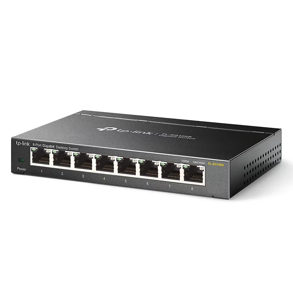 TP-link Câble Et Connectique Réseau-Switch de bureau 8 ports 10/100/1000 Mbps