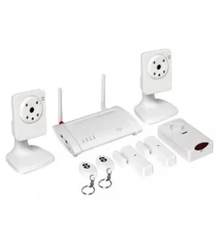 Avidsen Système Alarme et video Surveillance Wifi Maison Connecté PackOP Link 110764
