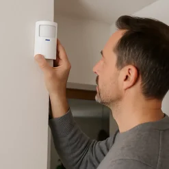 Daewoo Alarme Sans Fil-Système d'alarme connecté Sans Abonnement Vigilia Wifi - 1 caméra + 6 accessoires - Batterie et sirène intégrées