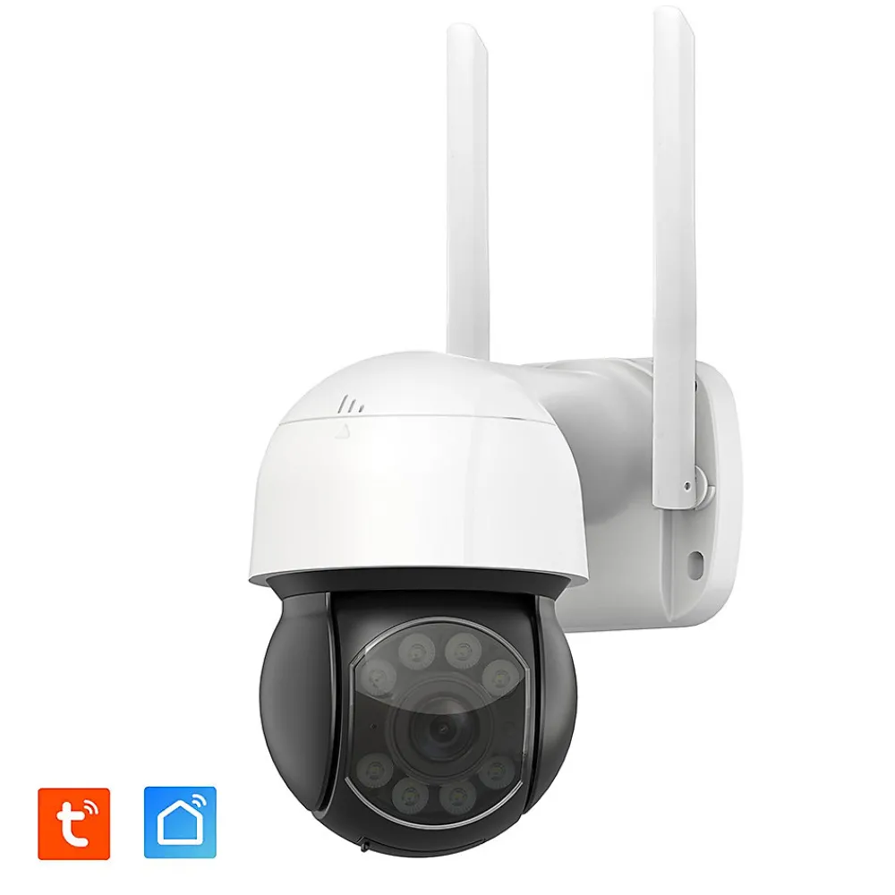 Kyf Alarme Sans Fil-Système d'alarme 868Mhz Wifi, sirène extérieure solaire ,caméra IP