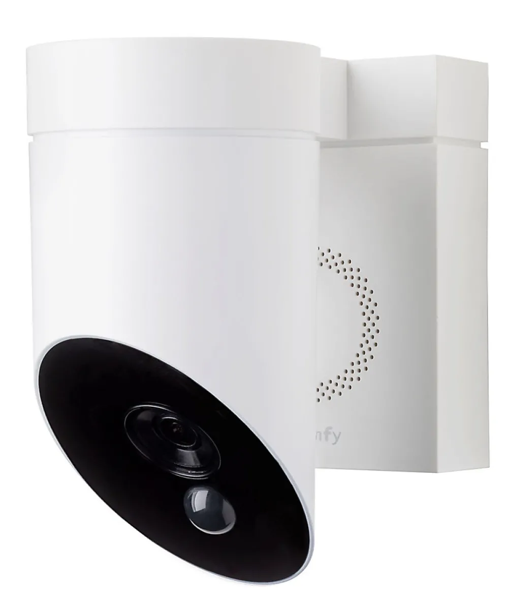 Somfy Alarme Sans Fil-Système d'alarme Home alarme max + Caméra extérieure avec sirène intégrée