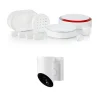 Somfy Système d'alarme Home Alarm Advanced Max 1875254 + Caméra extérieure avec sirène intégrée