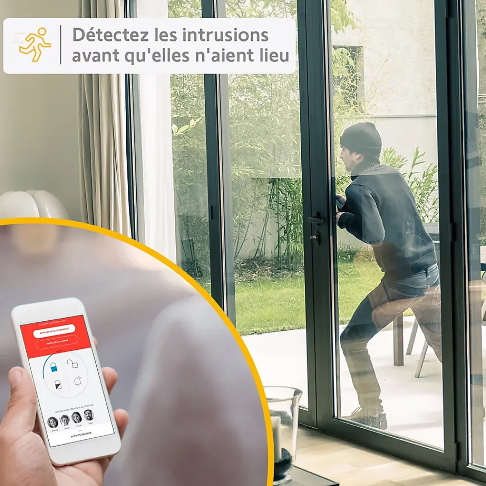 Somfy Alarme Sans Fil-Système d'alarme Home Alarm Max