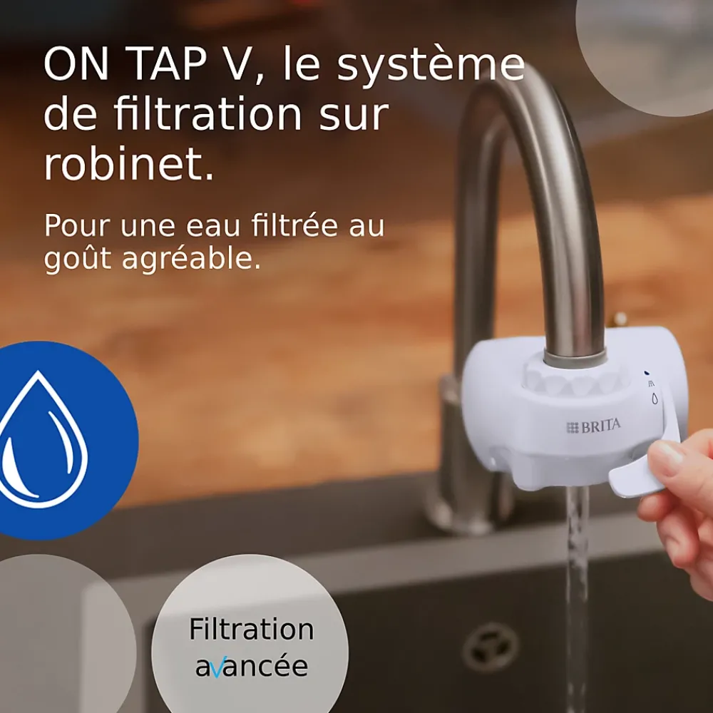 Brita Système de filtration sur robinet ON TAP V