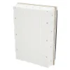 Edo Tableau électrique encastré 36 modules 3x12 blanc fumé IP44 avec rail DIN 777849