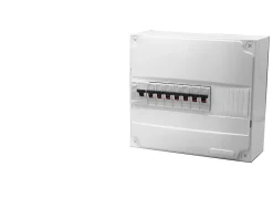 ABB Tableau Électrique Pré-Équipé-Tableau électrique precable (7 disjoncteurs + 1 ID)