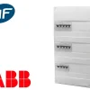 ABB Tableau électrique precable (11 disjoncteurs + 3 ID)