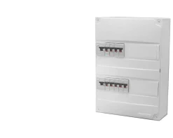 ABB Tableau Électrique Pré-Équipé-Tableau électrique precable (9 disjoncteurs + 2 ID)