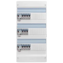 Legrand Tableau Électrique Pré-Équipé-Tableau électrique pré-équipé et pré-câblé 3 rangées - 39 modules (14 inclus)