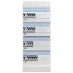 Legrand Tableau électrique pré-équipé et pré-câblé 4 rangées - 52 modules (20 inclus)