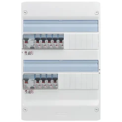 Legrand Tableau électrique pré-équipé et pré-câblé 2 rangées