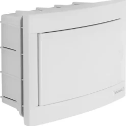 Panasonic Tableau Électrique Nu-Tableau nu encastrable 8 modules porte opaque