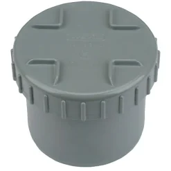 Wavin Tampon de visite en PVC - Diamètre 80 mm