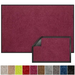 Floordirekt Patin, Feutre Et Embout-Tapis de Porte Paillasson d'entrée Performa Violet 48 60 x 90 cm