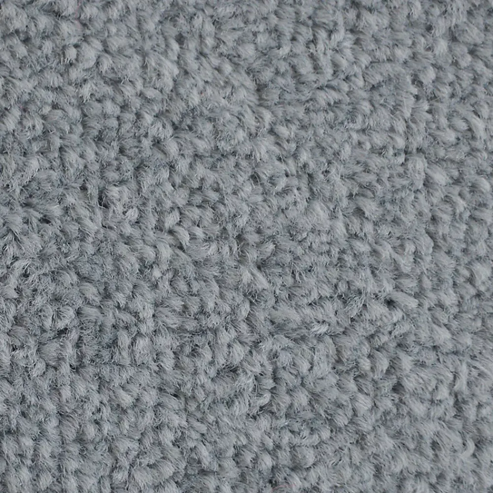 Floordirekt Tapis de Porte Paillasson d'entrée Monochrom Gris argent 40 x 60 cm