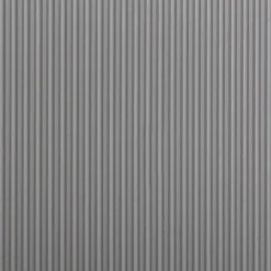 Floordirekt Tapis en caoutchouc Miniripp Gris 100 x 50 cm -