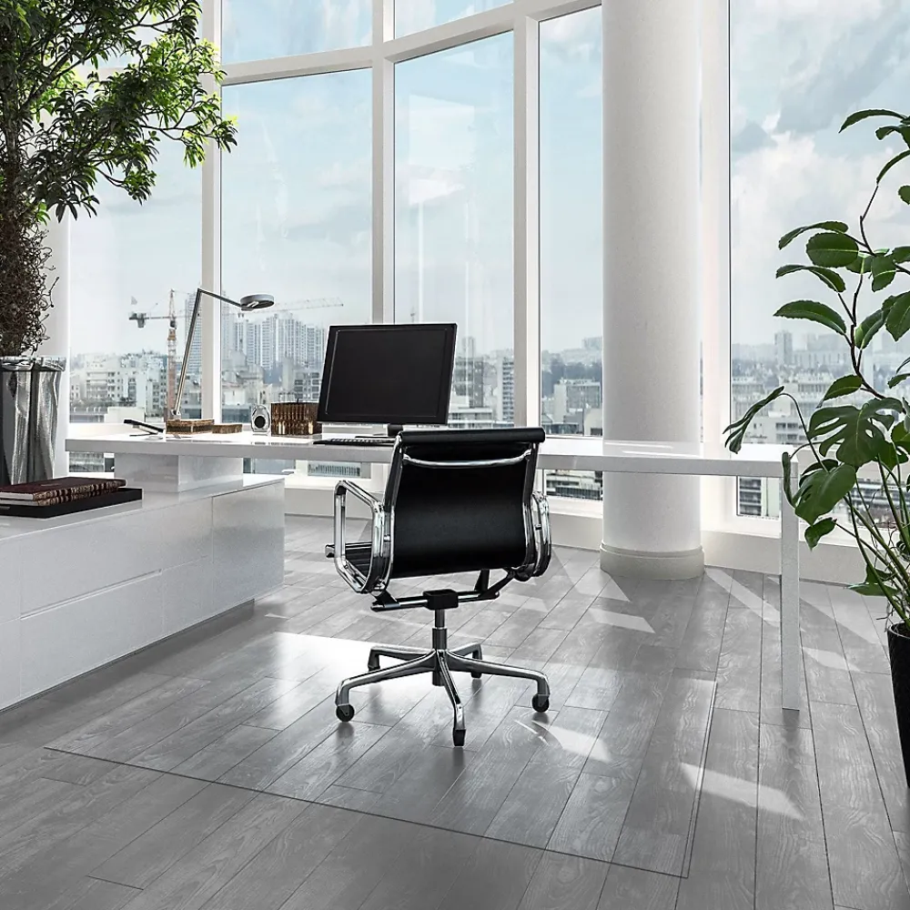 Floordirekt Patin, Feutre Et Embout-Tapis Neo Protecteur pour Sol et Chaises de Bureau, 100 x 114 cm -