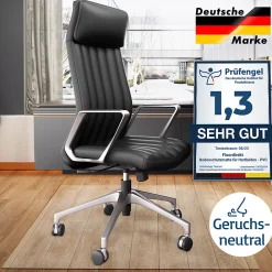 Floordirekt Patin, Feutre Et Embout-Tapis Neo Protecteur pour Sol et Chaises de Bureau, 100 x 114 cm -