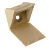 Diall Equerre De Fixation-4 Taquets équerre pin L. 23 x H. 23 x P. 24 mm