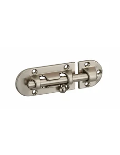 Thirard Targette, acier, pêne diamètre 8mm, 34x73mm, nickel satin -