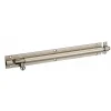 Thirard Serrure De Meuble|Serrure De Meuble-Targette, acier, pêne diamètre 10mm, 32x253mm, nickel satin -