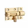 Thirard Targette pour porte de meuble, laiton, pêne diamètre 8mm, 35x30mm -