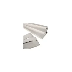 Ide Porte Et Cache Tableau Électrique-Tc150 Plastron Plein Fixe Plastique 150mm - Compatible Coffret Atlantic Et Atlantic Plus