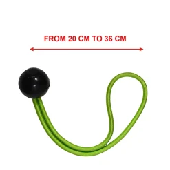 Master Lock Tendeur, Sandow Et Élastique-Tendeur à boule 20 cm , 4 pièces