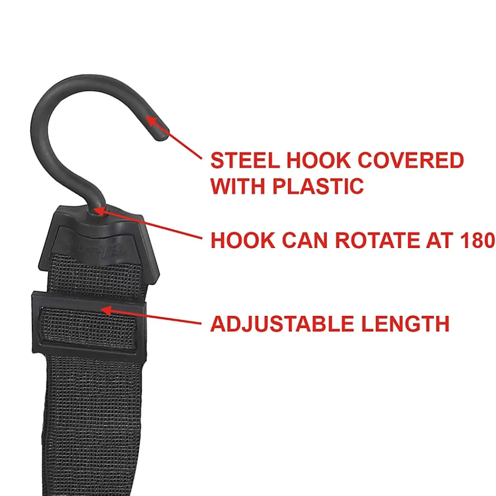 Master Lock Tendeur, Sandow Et Élastique-Tendeur crochet géant rotatif 120 cm