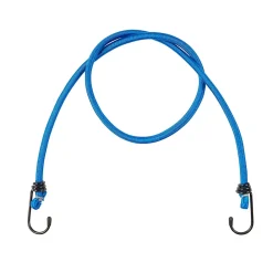 Diall Tendeur, Sandow Et Élastique-Tendeur élastique à crochet bleu Ø. 8 mm, 100 cm vendu par 2