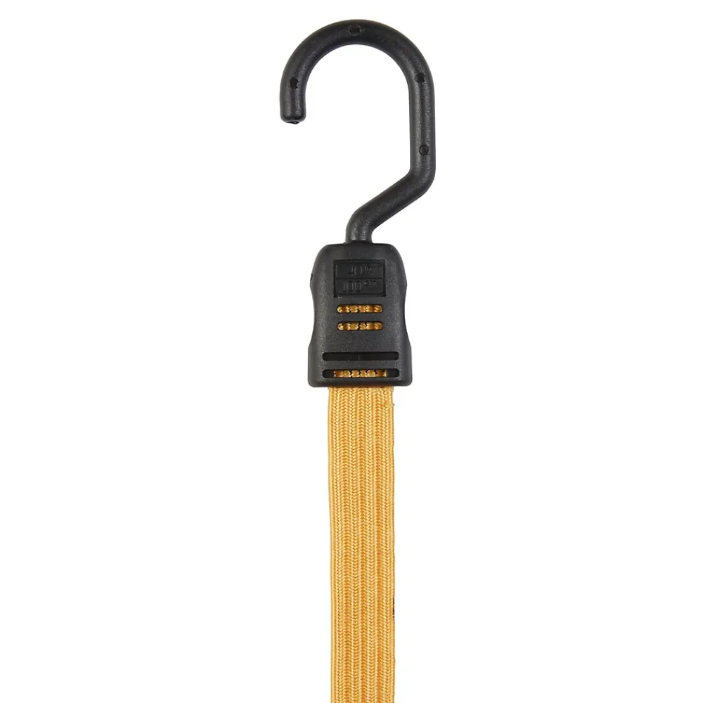 Diall Tendeur, Sandow Et Élastique-Tendeur élastique plat orange, 100 cm vendu par 2