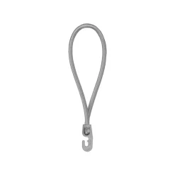 Lem Select Tendeurs boucle élastique gris 18 cm diam 4mm avec 1 crochet PVC (lot de 25 pièces)
