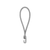 Lem Select Tendeur, Sandow Et Élastique-Tendeurs boucle élastique gris 40cm diam 4mm avec 1 crochet PVC (lot de 25 pièces)