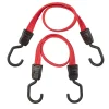 Diall Tendeur, Sandow Et Élastique-2 tendeurs plat L. 60 cm rouge et noir