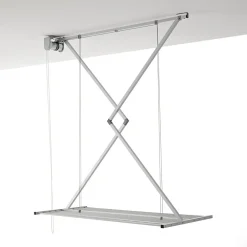 Foxydry Étendoir plafond manuel 128x54x25cm alu Mini 120