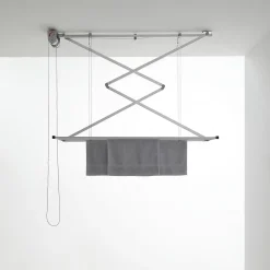 Foxydry Étendoir plafond manuel 128x54x25cm alu Mini 120