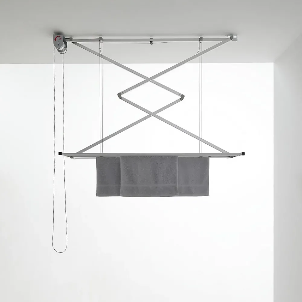 Foxydry Étendoir plafond manuel 128x54x25cm alu Mini 120