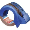 Tesa pack Solid & Strong 66 m x 50 mm avec dérouleur bleu et marron