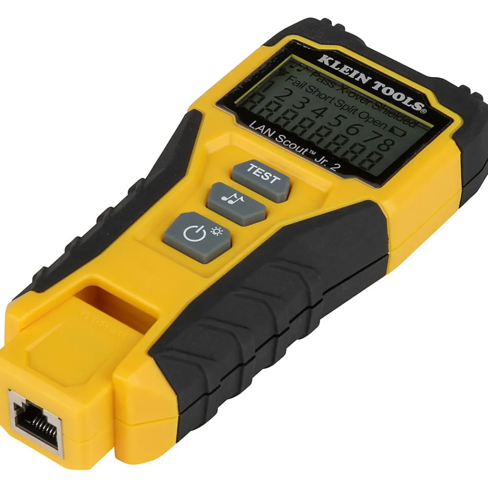 Klein Testeur câble LAN CAT 5e 6 6A RJ45 LCD Tools VDV526-200