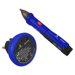 Jacobsen Testeur De Tension-Testeur de tension DT-905A + AC-6F 1000V bleu
