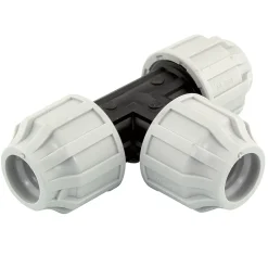 Fitt Té égal à compression PEHD Ø20 mm