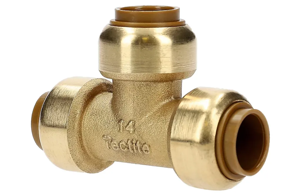Aalberts Ips Té égal triple femelles TECTITE CLASSIC pour tube cuivre D14 - - 4750563