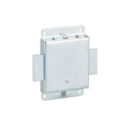 Thirard - Serrure de meuble en applique pour porte d'ameublement, axe 25mm, 50x60mm, zingué, 1 clé -