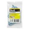 Diall Tirefonds DIN 571 zingués 6x60 mm - 10 pièces