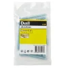 Diall Tirefonds DIN 571 zingués 8x70 mm - 10 pièces
