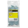 Diall Tirefond-Tirefonds DIN 571 zingués 10x120 mm - 10 pièces