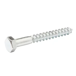 Diall Tirefond-Tirefonds DIN 571 zingués 8x70 mm - 100 pièces