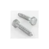 Vis Express Tirefonds 16X80 Forte tenue à la corrosion Acier galvanisé à chaud - 5 pièces