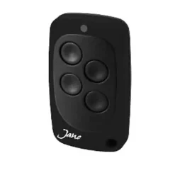 Jane Télécommande all black pour portail et garage